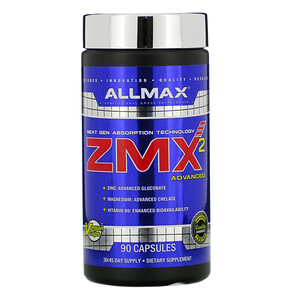 Отзывы о Оллмакс Нутришн, ZMX2 High-Absorbtion Magnesium Chelate, 90 Capsules