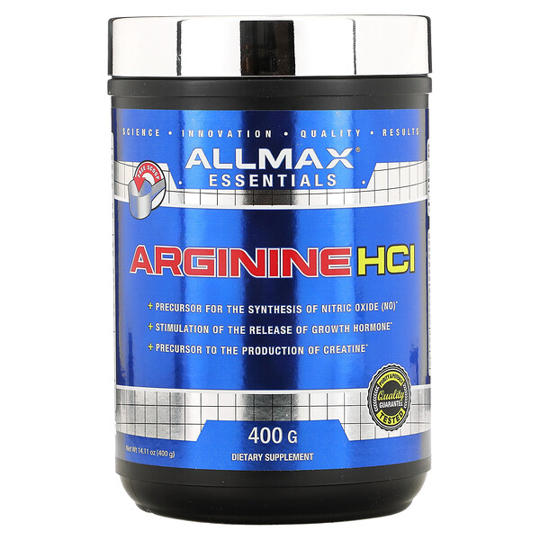 ALLMAX Nutrition, アルギニンHCI、400g（14オンス）