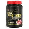 ALLMAX Nutrition, AllWhey Gold，全優質乳清蛋白，草莓，2 磅（907 克）