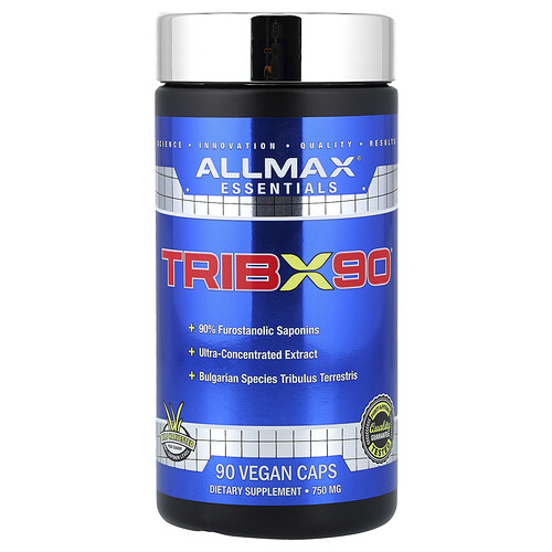 ALLMAX, TribX90®, 750 mg, 90 Kapseln