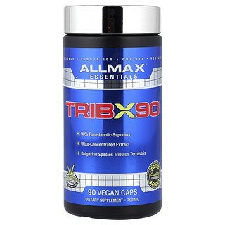 ALLMAX, TribX90®, 750 mg, 90 kapszula