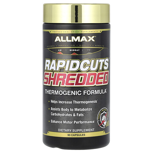 Allmax Rapidcuts® Shredded, 90 Capsules
