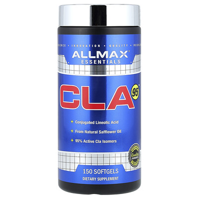ALLMAX, Essentials, CLA95â„¢, 150 Softgels