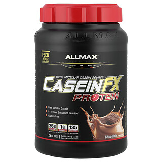 ALLMAX, CaseinFX, %100 Kazein Misel Protein, Çikolata, 2 lbs (907 g)
