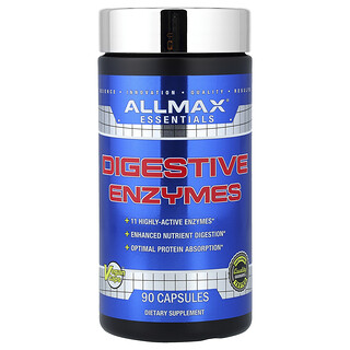 ALLMAX, Penting, Enzim Pencernaan, 90 Kapsul