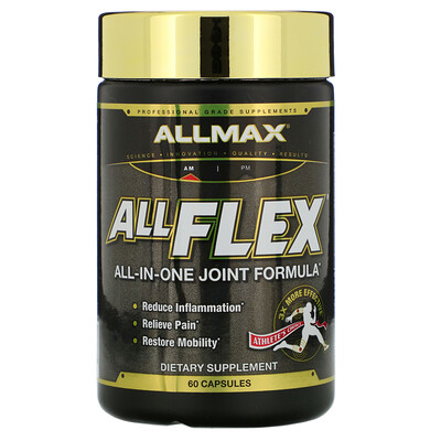 Купить ALLMAX Nutrition AllFlex, комплексная формула, 60 капсул