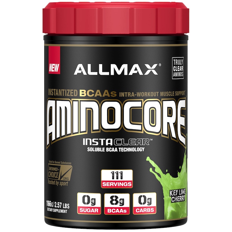 ALLMAX Nutrition, AMINOCORE, Instantized BCAAs IntraWorkout Muscle
