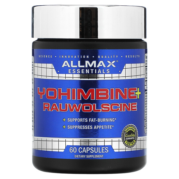 Allmax Yohimbine Rauwolscine 60 Capsules 4064