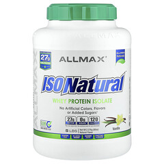 ISONatural™, ізолят сироваткового протеїну, ваніль, 2,27 кг (5 фунтів)