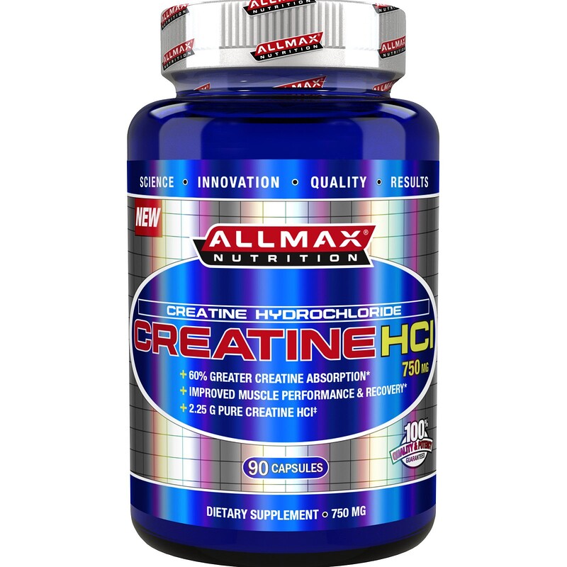 Allmax Nutrition, 100% Pure Creatine Hci, 60% Greater Creatine 