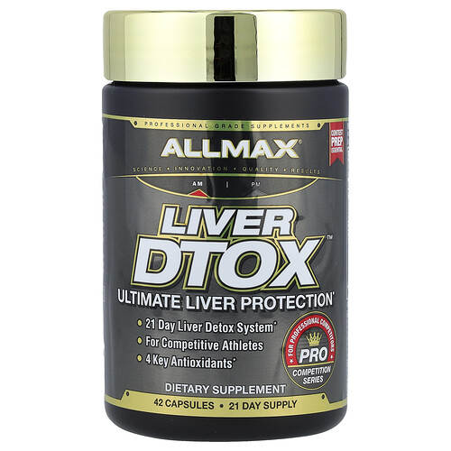Allmax Liver D-Tox™, Ultimate Liver Protection, 42 Capsules