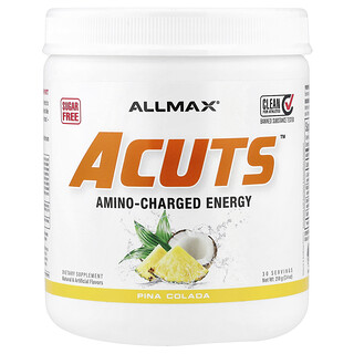 ALLMAX, ACUS™, Boisson énergisante à base d'acides aminés, Piña colada, 210 g