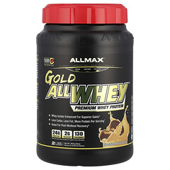 GOLD ALLWHEY®, сироватковий протеїн преміальної якості, шоколад і арахісова паста, 907 г