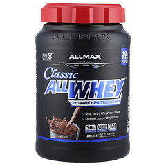 CLASSIC ALLWHEY®, 100 % джерело сироваткового протеїну, шоколад, 907 г (2 фунти)