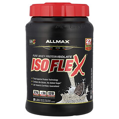 ISOFLEX®, чистий ізолят сироваткового протеїну, печиво з вершками, 907 г (2 фунти)