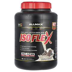 Isoflex®, чистий ізолят сироваткового протеїну, печиво з вершками, 2,27 кг (5 фунтів)