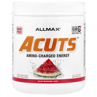 ALLMAX, ACUTS™, Energía cargada de aminoácidos, Sandía, 210 g (7,4 oz)