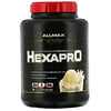 ALLMAX Nutrition, Hexapro, תערובת של 6 חלבונים באיכות פרימיום, וניל צרפתי, 2.27 ק"ג (5 ליברות)