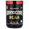 ALLMAX, AMINOCORE, BCAA, BCAA 8G + 설탕 0 + 탄수화물 0, 블루 라즈베리, 0.69lbs(315g)
