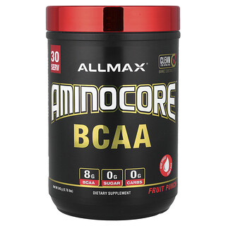 ALLMAX, AMINOCORE™ 系列支鏈氨基酸，果汁味，0.76 磅（345 克）