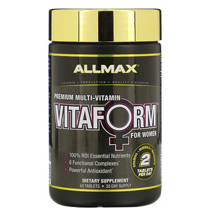Отзывы о Оллмакс Нутришн, Vitaform, Premium Multi-Vitamin For Women, 60 Tablets