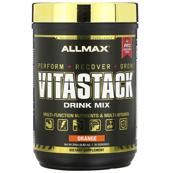 VITASTACK Drink Mix, Orange, 8.82 oz (250 g)