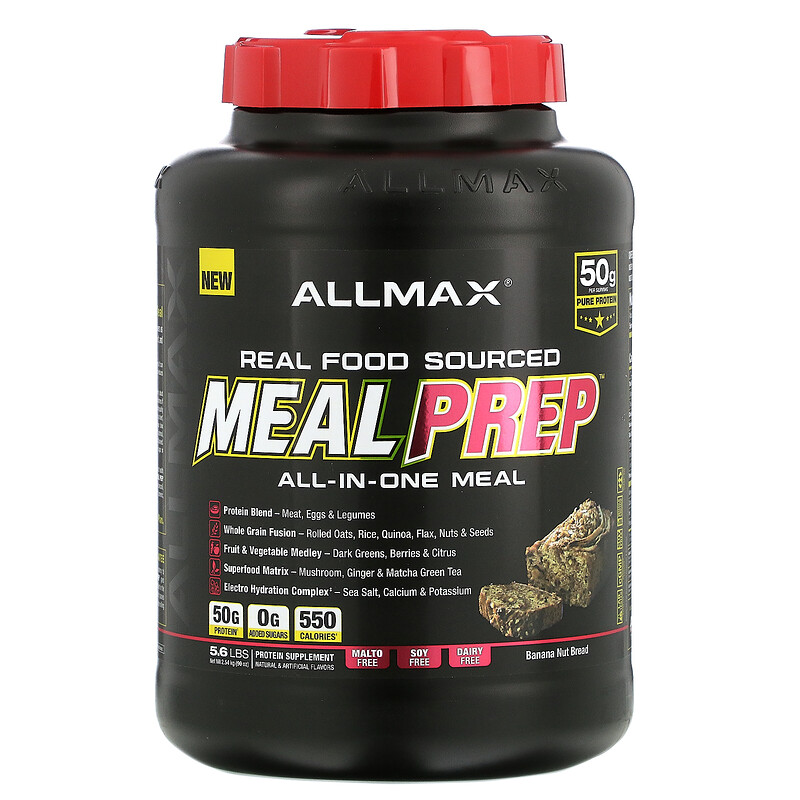 ALLMAX Nutrition, Real Food Sourced Meal Prep, AllinOne
