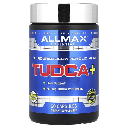 Allmax TUDCA+, 250 mg, 60 Capsules