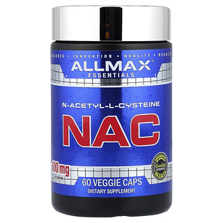 ALLMAX, Essentials, NAC, 600 mg, 60 vegetarische Kapseln