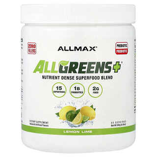 ALLMAX, ALLGREENS+®, Lemon Lime, 8.68 oz (246 g)
