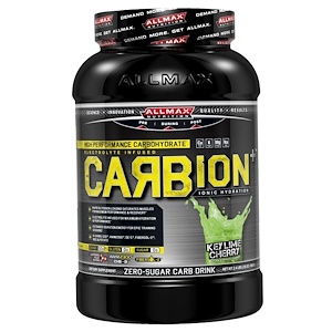 Отзывы о Оллмакс Нутришн, CARBion+, Maximum Strength Electrolyte + Hydration Energy Drink, Key Lime Cherry, 2.4 lbs. (1080 g)