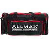 ALLMAX Nutrition, Bolso para el gimnasio fitness prémium ALLMAX, Negro y rojo, 1 bolso