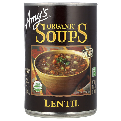 Amy's Kitchen Organic Lentil Soup, 14.5 oz | CVS