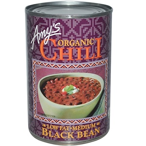 Отзывы о Амис, Organic Chili, Black Bean, Low Fat, Medium, 14.7 oz (416 g)