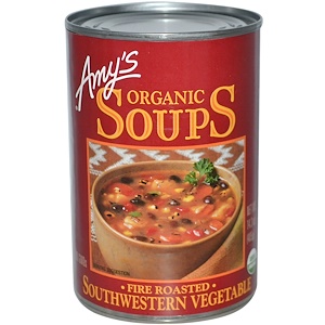 Амис, Organic Soups, Fire Roasted, Southwestern Vegetable, 14.3 oz (405 g) отзывы покупателей