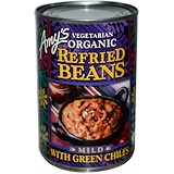 Amy’s, Вегетарианские органические тушеные бобы с зеленым перцем чили, мягкие, 15,4 унции (437 г) отзывы