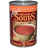 Органический обезжиренный томатный крем-суп, с низким содержанием натрия, 14,5 унций (411 г)