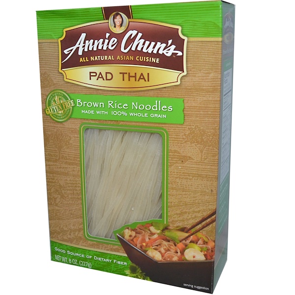 Annie Chun's, Пад Тай, лапша из коричневого риса, 8 унций (227 г)