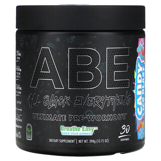 ABE, Ultimate Pre-Workout, Candy Ice Blast -maku, 390 g