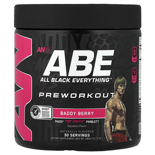 ABE, Ennen treeniä, Baddy Berry, 390 g