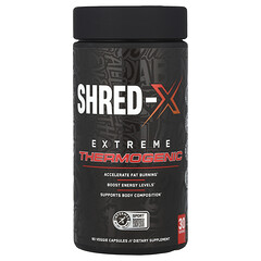Shred-X, надзвичайний термогенний продукт, 90 рослинних капсул