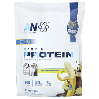 AN Supps, Performance, Proteína Híbrida, Chiquita®, Banana e Chocolate, 750 g (1,65 lb)