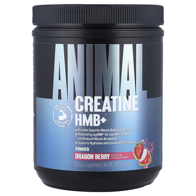 Animal, Creatina HMB+™ en polvo, Baya del dragón, 327 g (11,53 oz)