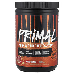 Primal™, передтренувальний продукт, червоний апельсин, 502,5 г