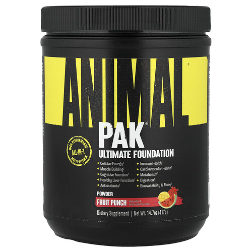 Animal, Pak, Ultimate Foundation, Fruchtpunsch, 417 g (14,7 oz.)