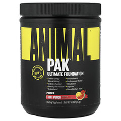 Animal Pak, добавка для фізичної активності в порошку, фруктовий пунш, 417 г (14,7 унції)