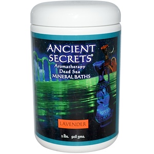 Ансиент Секретс, Лотус Бренд Инк, Aromatherapy Dead Sea Mineral Baths, Lavender, 2 lbs (908 g) отзывы покупателей