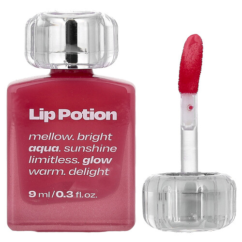 Alternativestereo Lip Potion Aqua Glow, No.7 Pink Soda, 0.3 fl oz (9 ml)