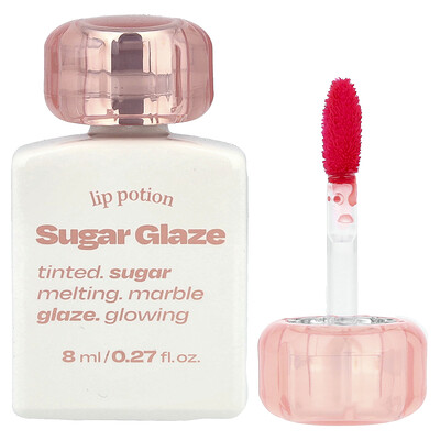alternativestereo, Glaseado de azúcar Lip Potion, N.º 2 Bola de rosas, 8 ml (0,27 oz. líq.)