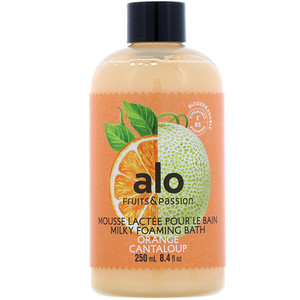 Отзывы о Fruits & Passion, ALO, Milky Foaming Bath, Orange Cantaloup, 8.4 fl oz (250 ml)